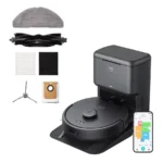 EUFY L60 Hybrid Robot Vacuum Cleaner & Mop with Self-Empty Station - Black
