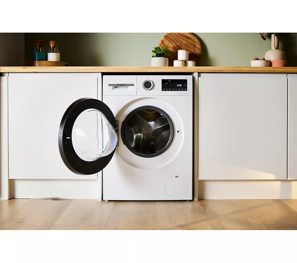 BOSCH Series 6 WNG25401GB AntiStain 10.5 kg Washer Dryer - White
