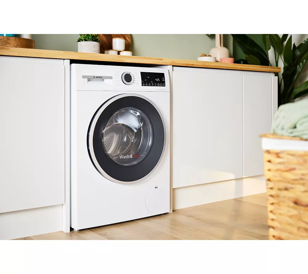 BOSCH Series 6 WNG25401GB AntiStain 10.5 kg Washer Dryer - White