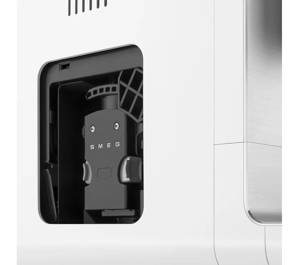 SMEG BCC13WHMUK Bean to Cup Coffee Machine - Matte White