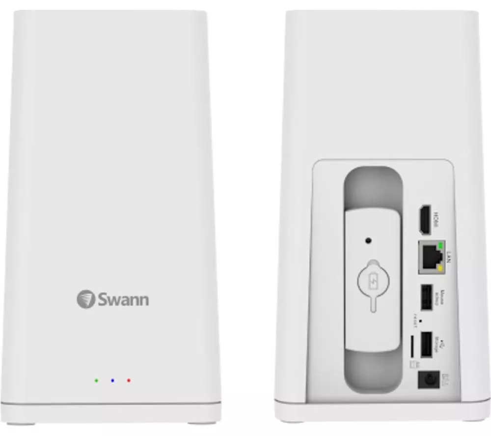 SWANN AllSecure650 8-channel Quad HD NVR Security System - 1 TB SD card, 4 Cameras