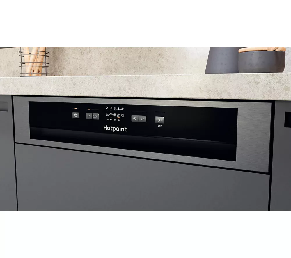 HOTPOINT H3B L626 X UK Full-size Fully Integrated Dishwasher