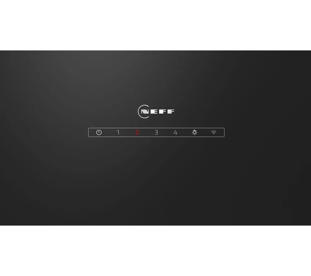 NEFF N50 D85IFN1S0B Chimney Cooker Hood - Black
