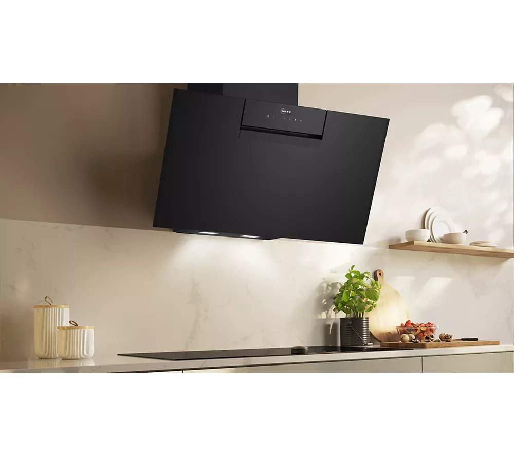 NEFF N50 D85IFN1S0B Chimney Cooker Hood - Black