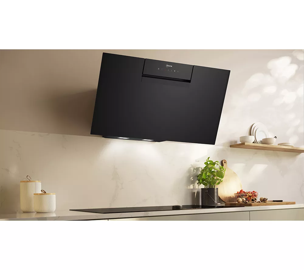 NEFF N50 D85IFN1S0B Chimney Cooker Hood - Black