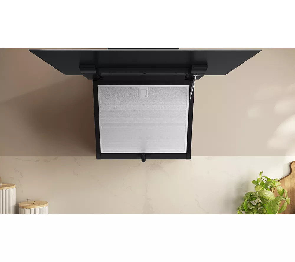 NEFF N50 D65IFN1S0B Chimney Cooker Hood - Black