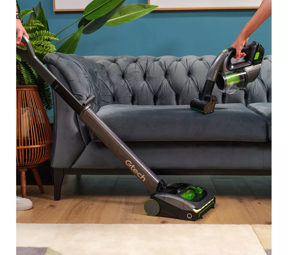 GTECH AirRAM 2 Cordless Vacuum Cleaner & Multi Handheld Vacuum Cleaner Bundle - Grey & Green