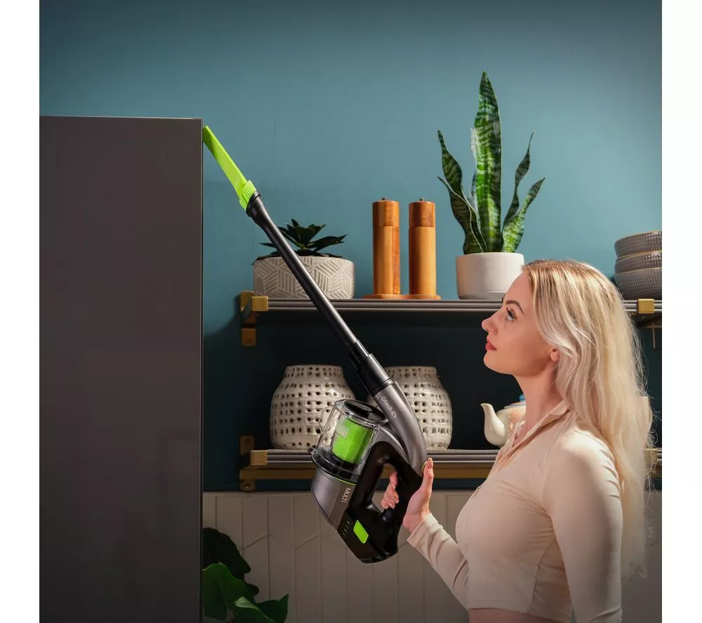 GTECH AirRAM 2 Cordless Vacuum Cleaner & Multi Handheld Vacuum Cleaner Bundle - Grey & Green