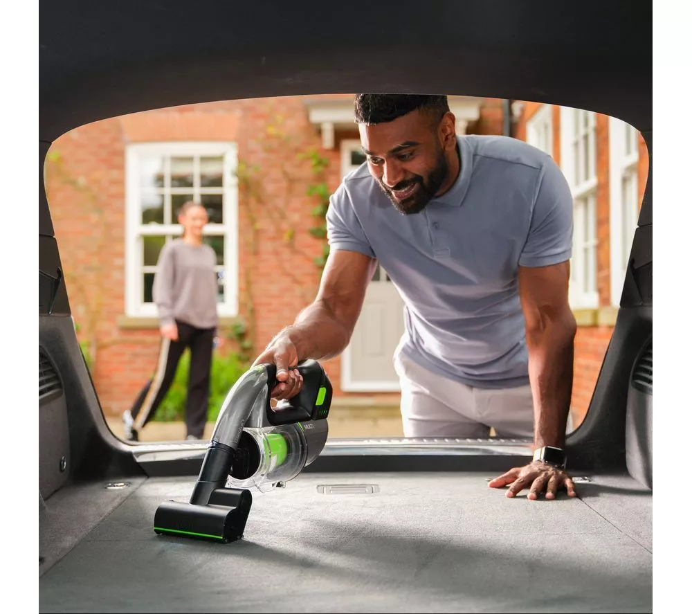 GTECH AirRAM 2 Cordless Vacuum Cleaner & Multi Handheld Vacuum Cleaner Bundle - Grey & Green