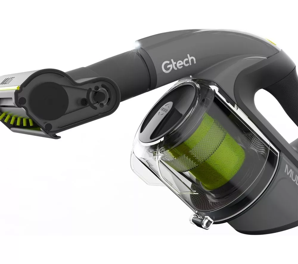 GTECH AirRAM 2 Cordless Vacuum Cleaner & Multi Handheld Vacuum Cleaner Bundle - Grey & Green
