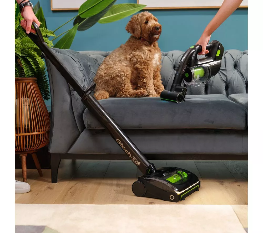 GTECH AirRAM 2 K9 Cordless Vacuum Cleaner & Multi K9 Handheld Vacuum Cleaner Bundle - Black & Green