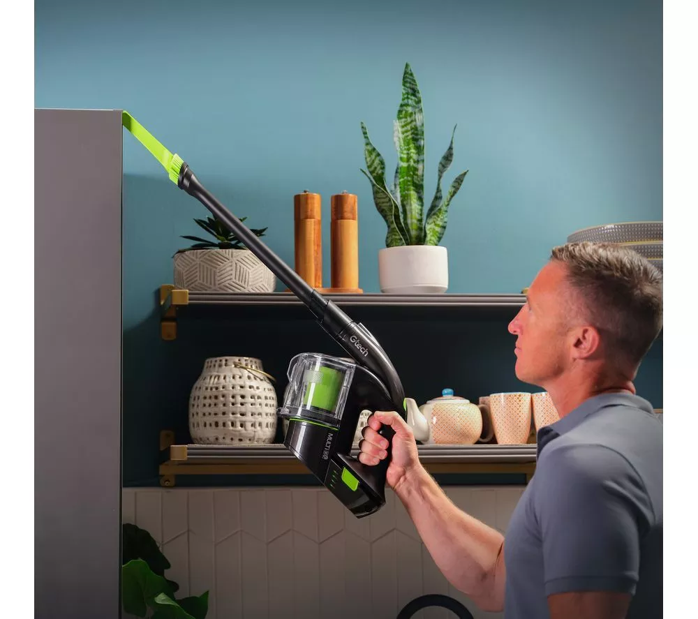 GTECH AirRAM 2 K9 Cordless Vacuum Cleaner & Multi K9 Handheld Vacuum Cleaner Bundle - Black & Green