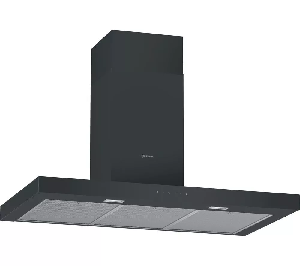 NEFF N50 D94BHM1S5B Chimney Cooker Hood - Black