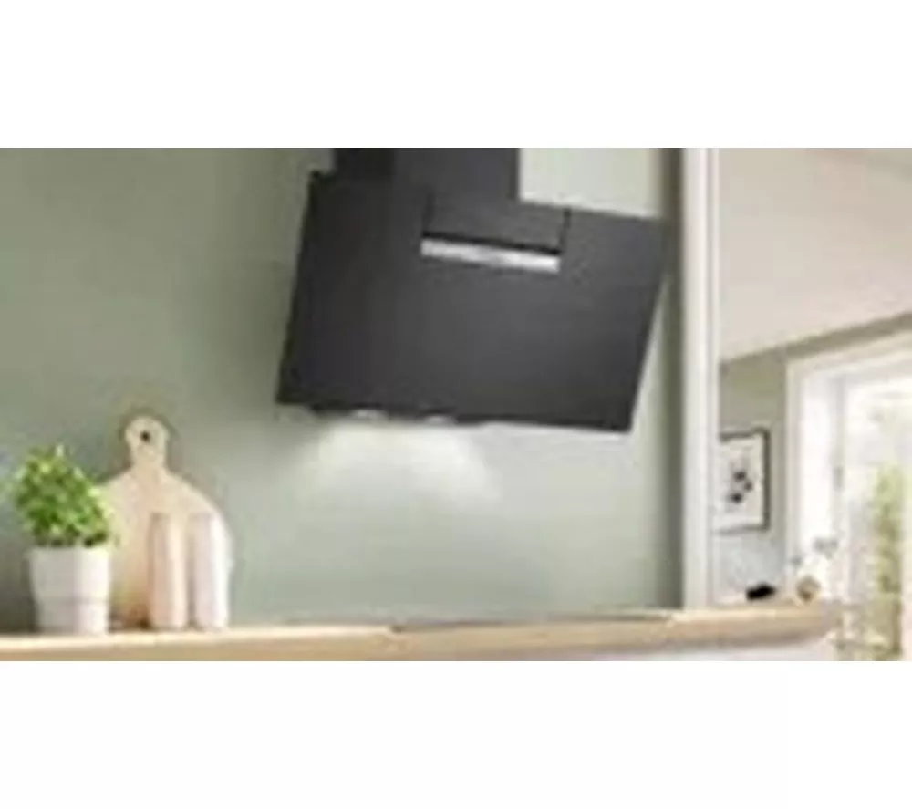 BOSCH Series 4 DWK87FN60B Chimney Smart Cooker Hood - Black