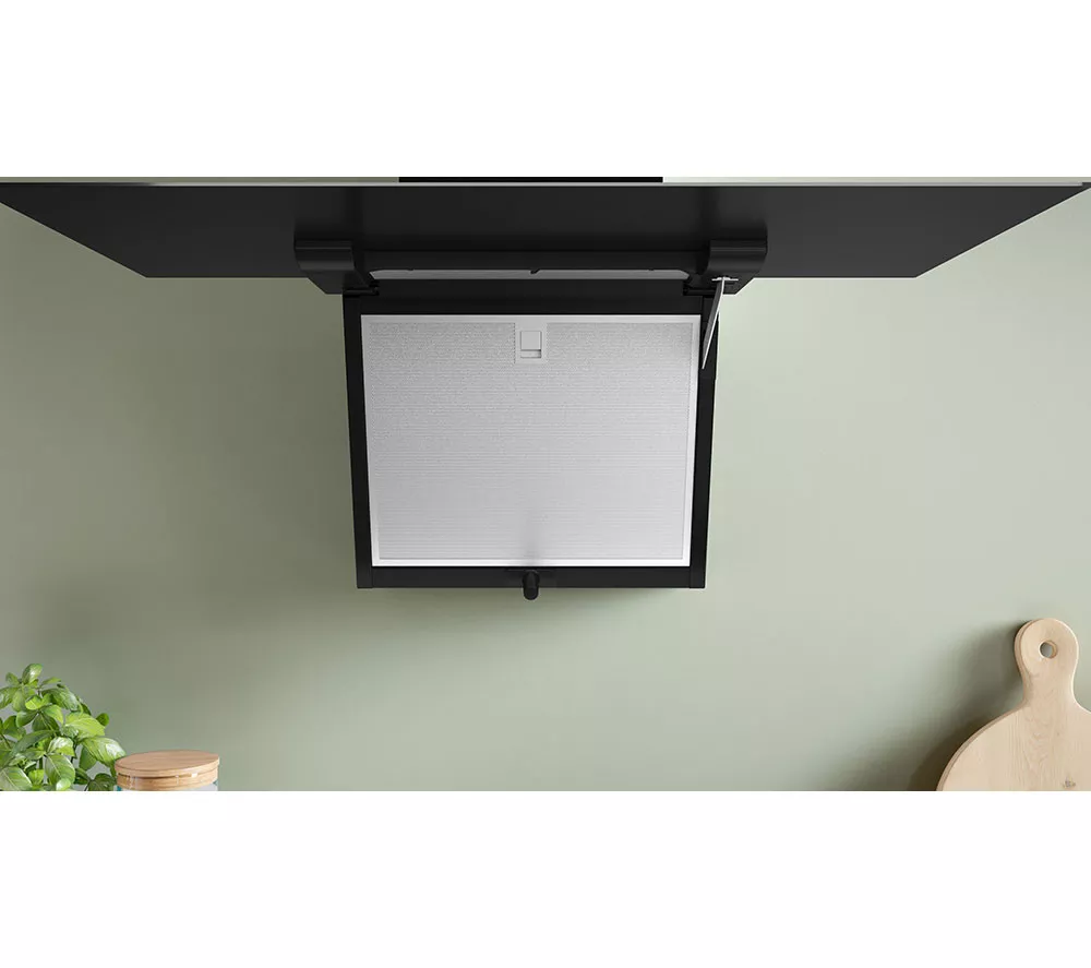 BOSCH Series 4 DWK87FN60B Chimney Smart Cooker Hood - Black