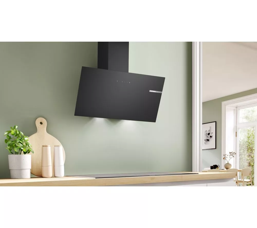 BOSCH Series 2 DWK85DK60B Chimney Cooker Hood - Black