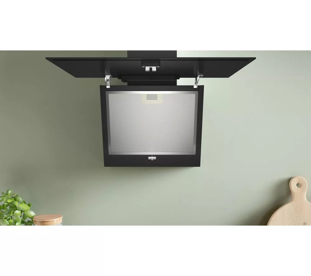 BOSCH Series 2 DWK85DK60B Chimney Cooker Hood - Black