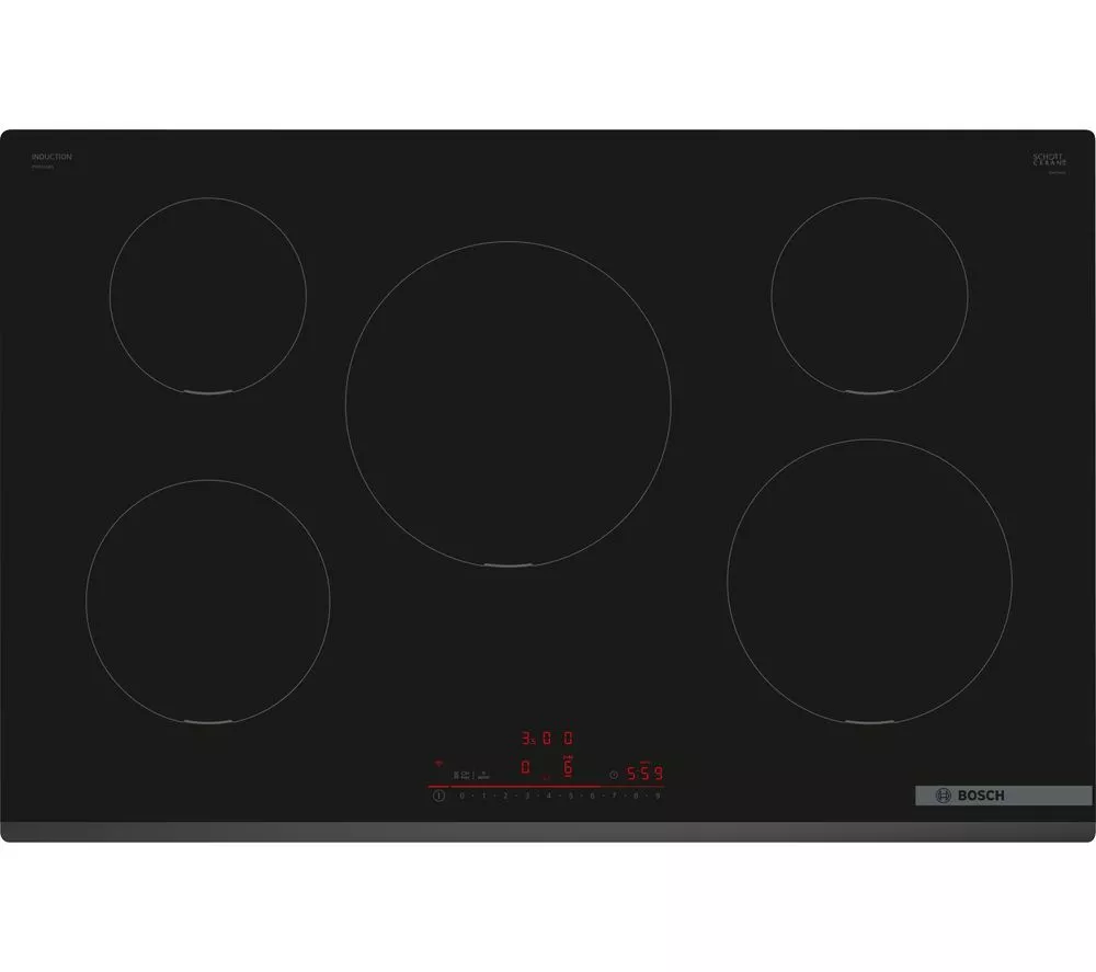 BOSCH Series 6 PIV831HB1E 80 cm Electric Induction Hob - Black