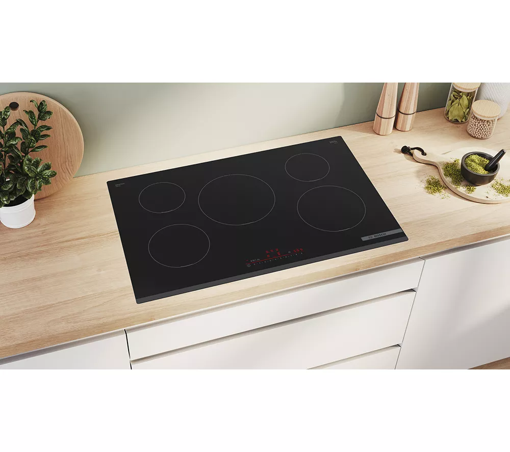 BOSCH Series 6 PIV831HB1E 80 cm Electric Induction Hob - Black