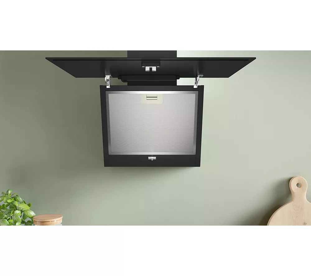 BOSCH Series 2 DWK65DK60B Chimney Cooker Hood - Black