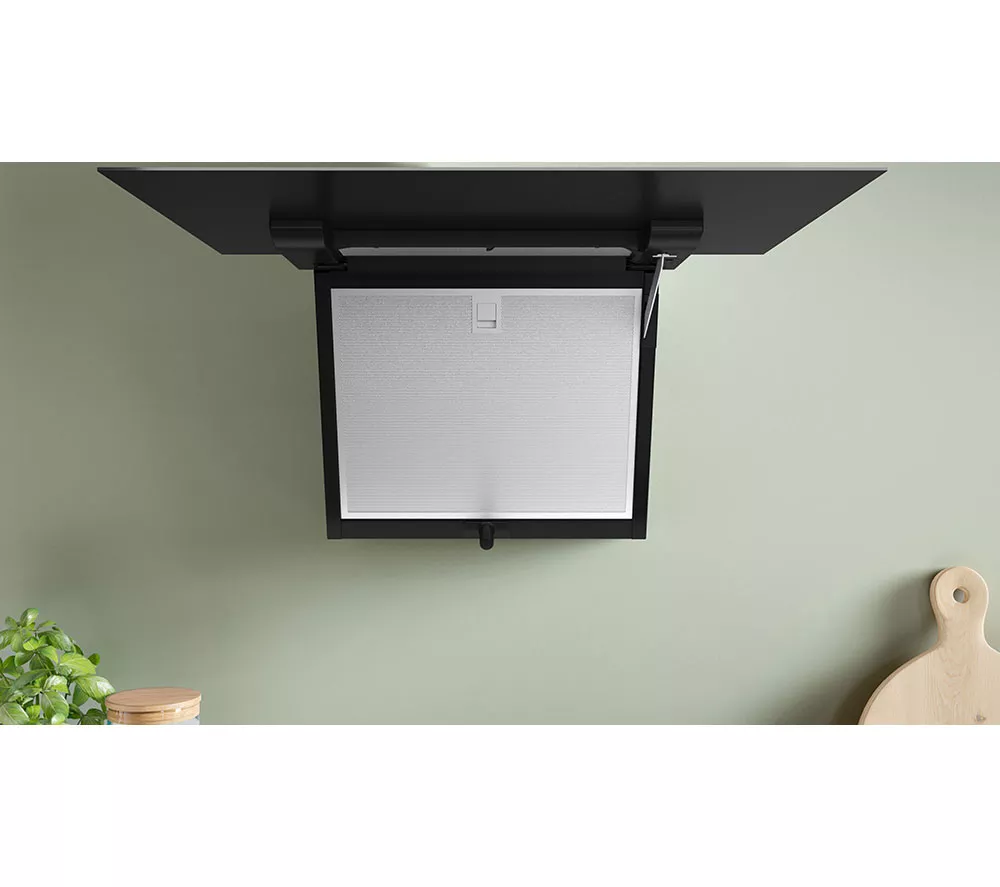 BOSCH Series 4 DWK67FN60B Chimney Smart Cooker Hood - Black