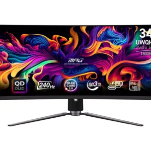 MSI MPG 341CQPX Quad HD 34" Curved Quantum Dot Gaming Monitor - Black