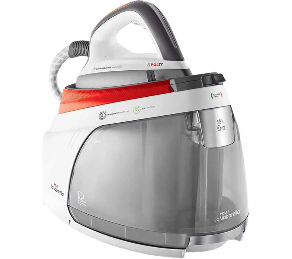 POLTI La Vaporella XM84C Steam Generator Iron - Grey, White & Red