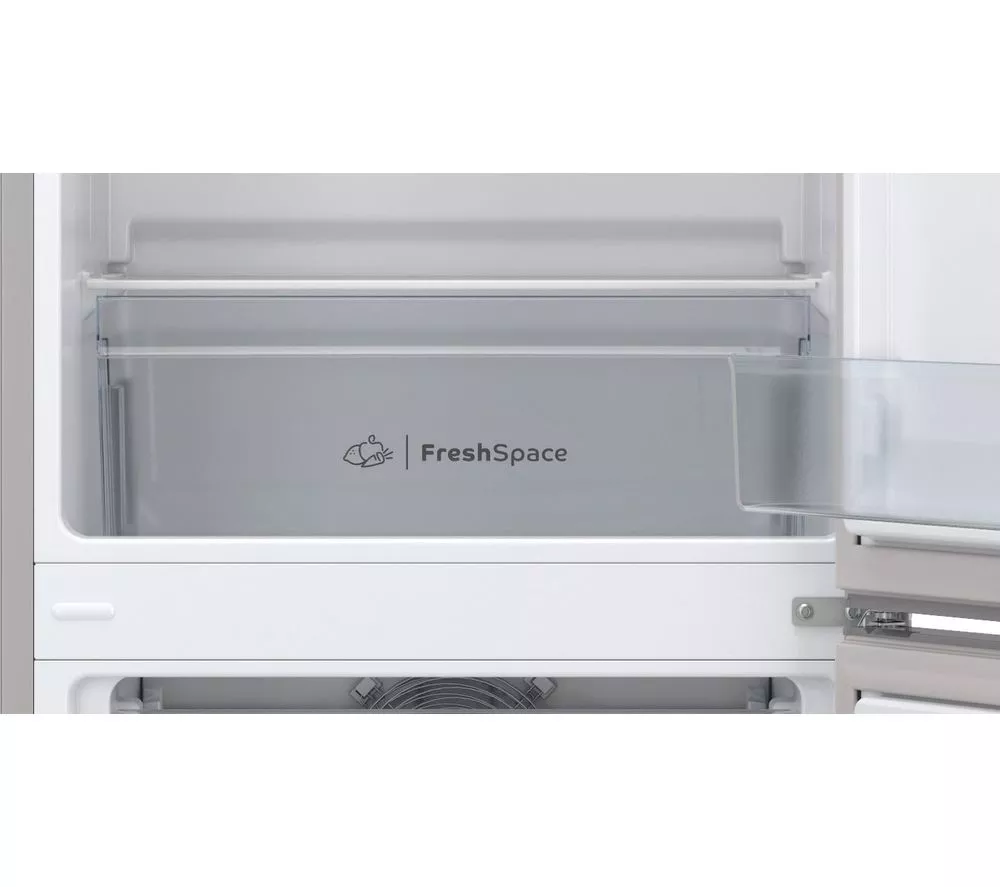 INDESIT Low Frost IB55 732 S UK 50/50 Fridge Freezer - Silver
