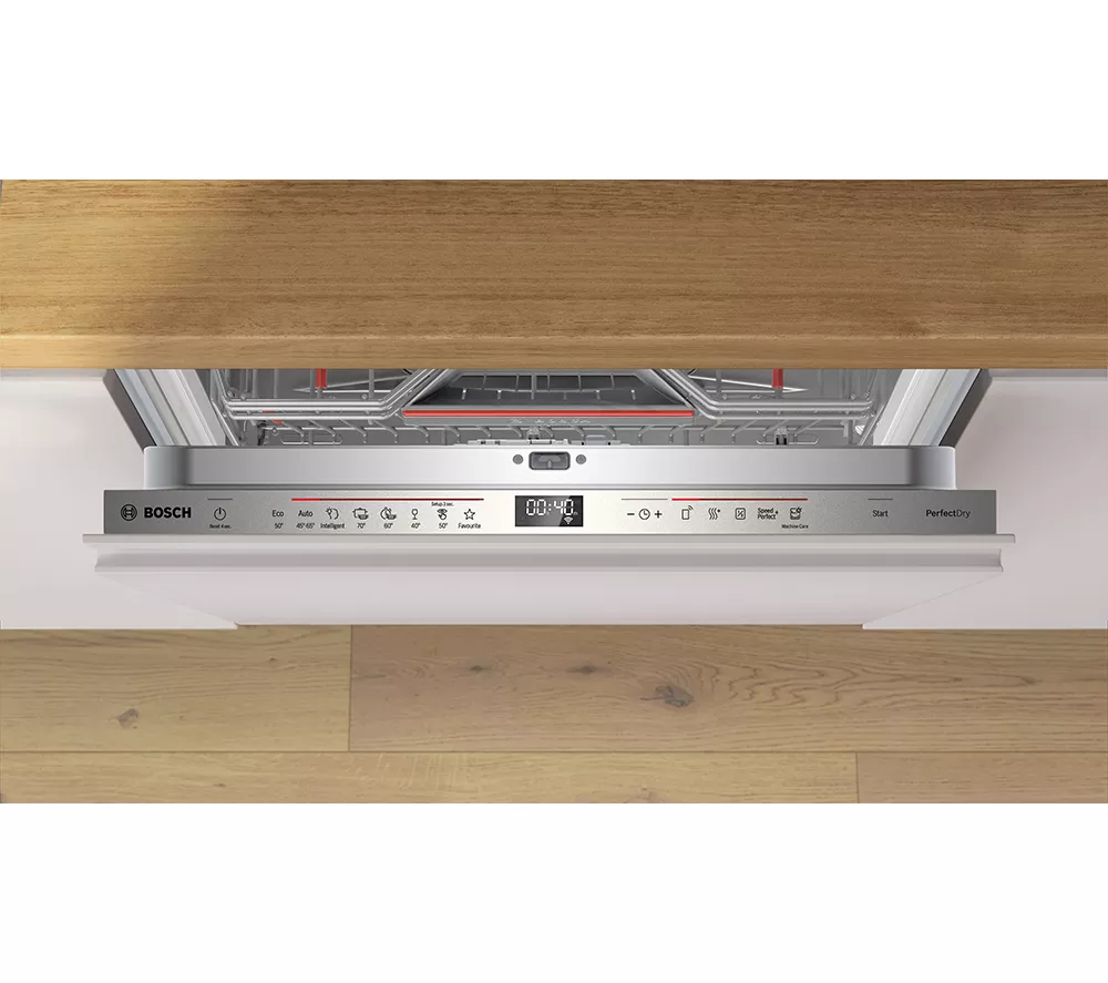 BOSCH Series 6 Perfect Dry SMD6YCX01G Full-size Fully Integrated WiFi-enabled Dishwasher