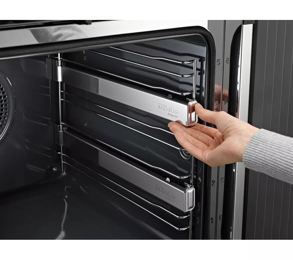 MIELE Air Fry H2766-1BP Electric Pyrolytic Smart Oven - Black & Stainless Steel