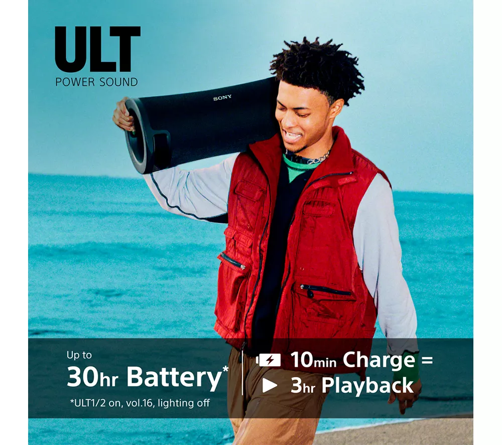 SONY ULT FIELD 7 Portable Bluetooth Speaker - Black