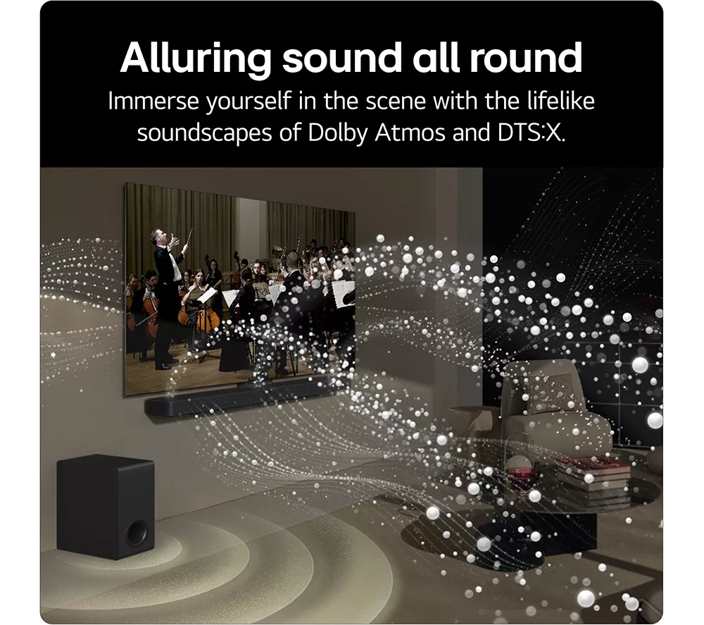 LG US77TY 3.1.3 Wireless Sound Bar with Dolby Atmos