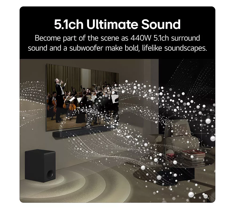 LG US60TR 5.1 Wireless Sound Bar