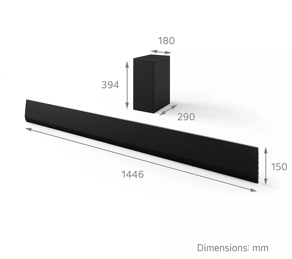 LG USG10TY 3.1 Wireless Sound Bar with Dolby Atmos