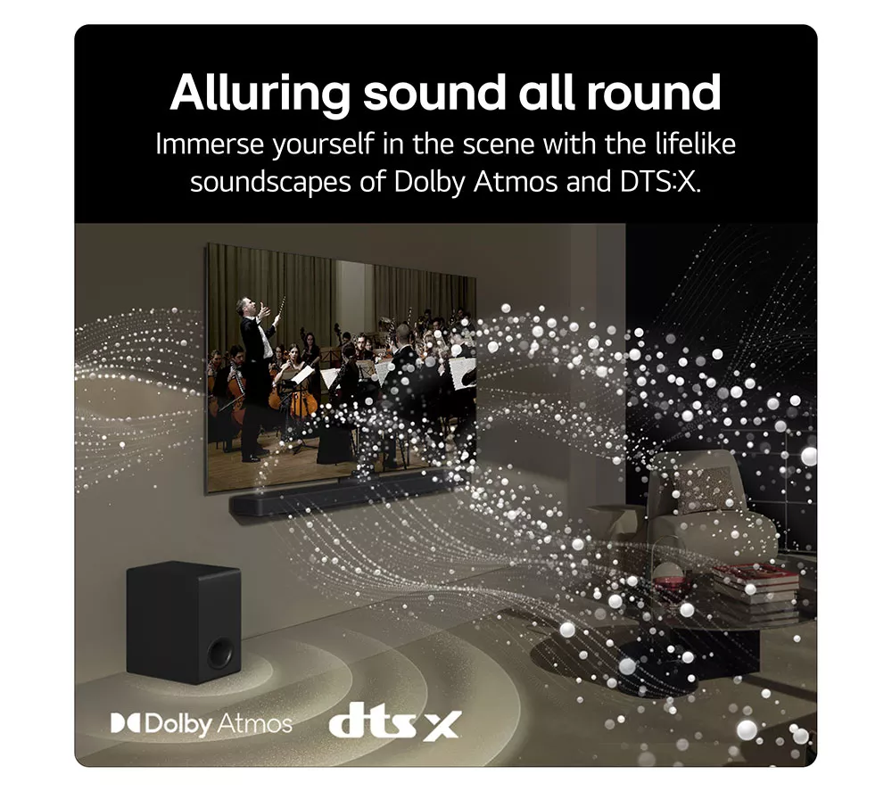 LG USG10TY 3.1 Wireless Sound Bar with Dolby Atmos