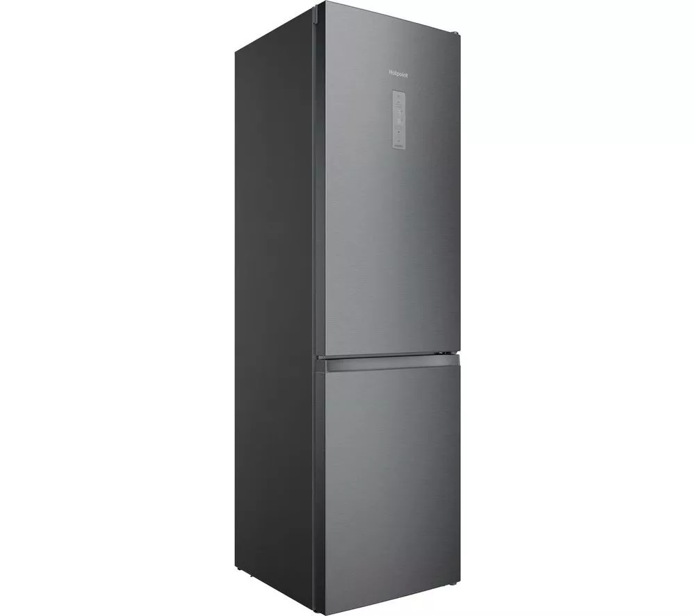 HOTPOINT H7X 93T SX M 70/30 Fridge Freezer - Saturn Steel