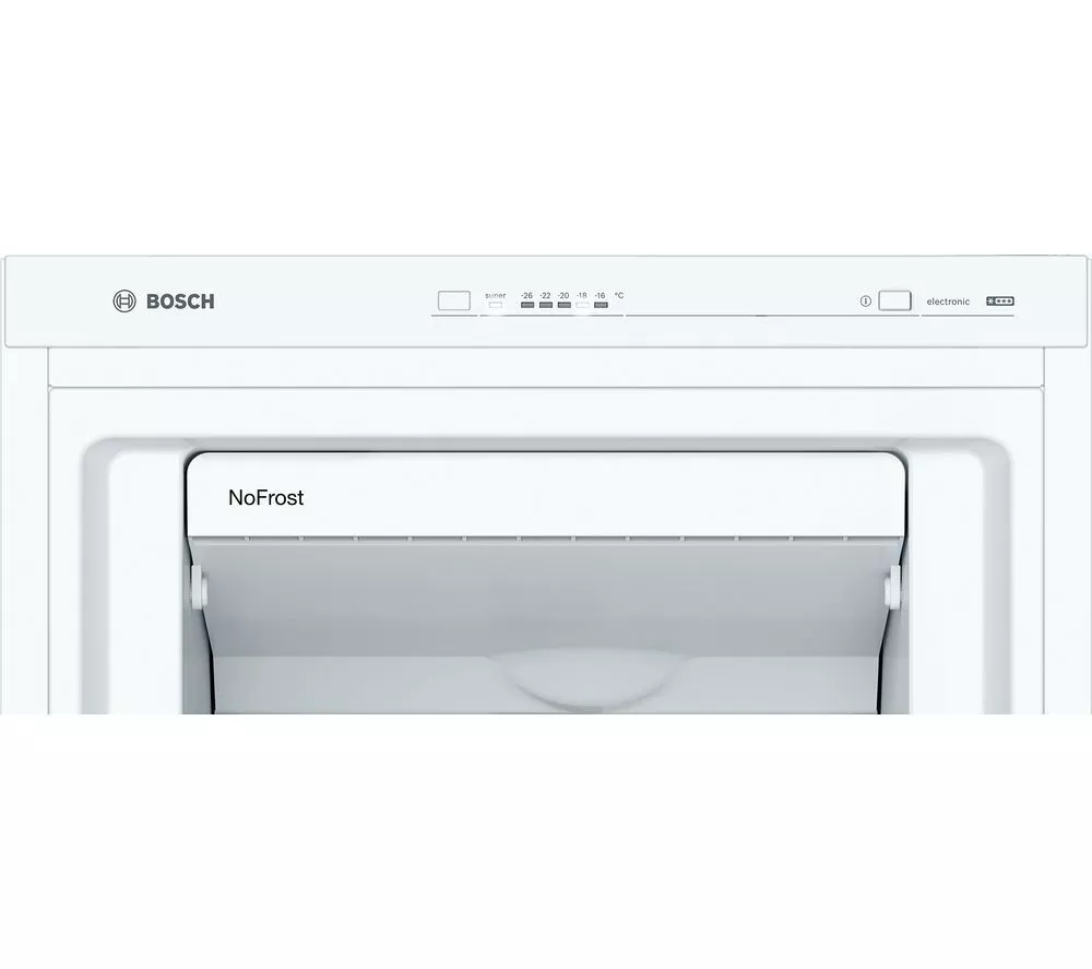 BOSCH Series 4 GSN36VWEPG Tall Freezer - White