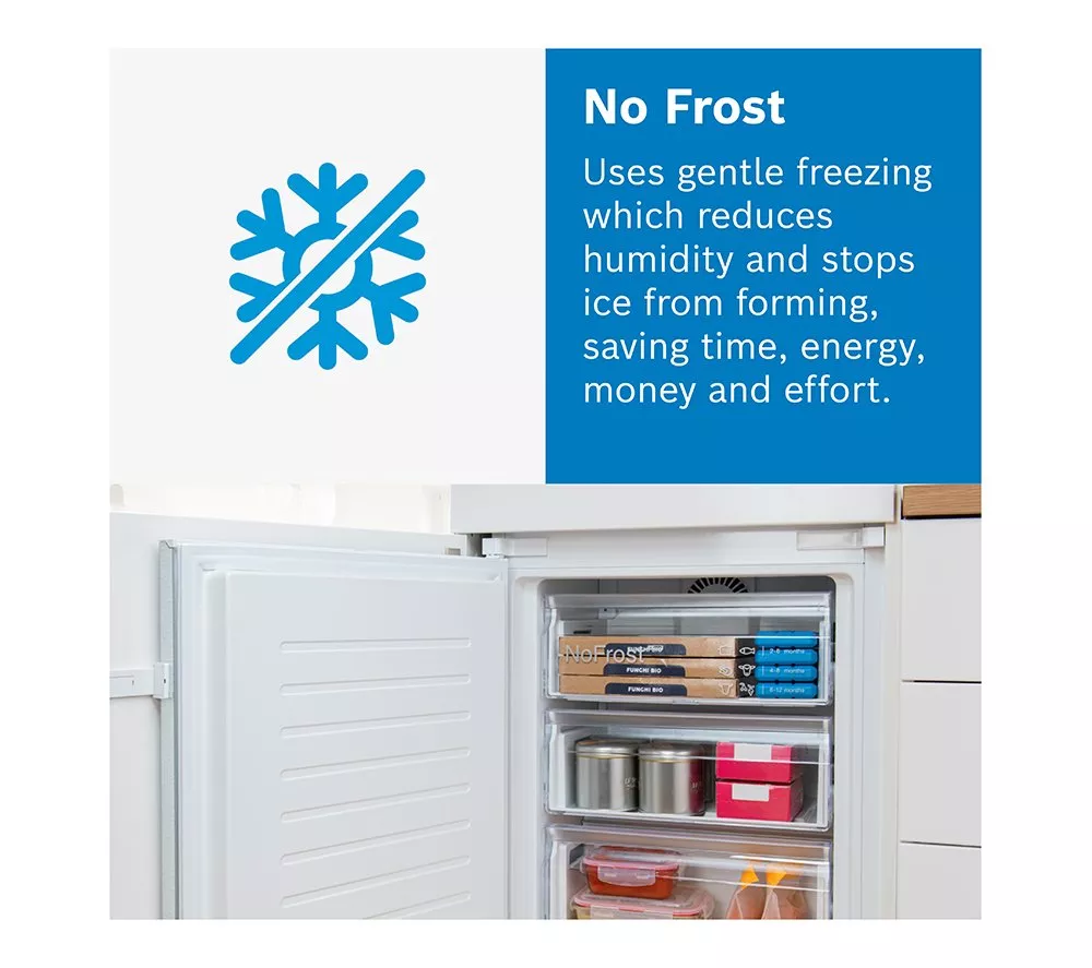 BOSCH Series 4 GSN36VWEPG Tall Freezer - White