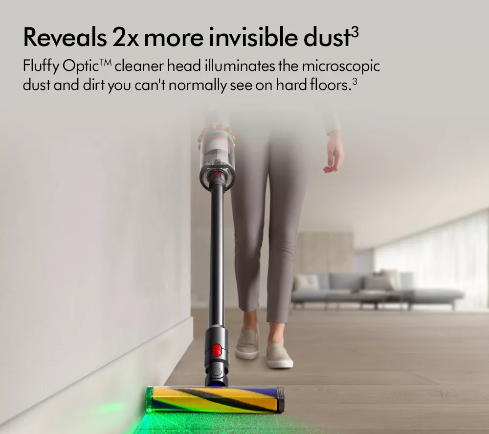 DYSON V15s Detect Submarine Cordless Vacuum Cleaner - Nickel & Yellow