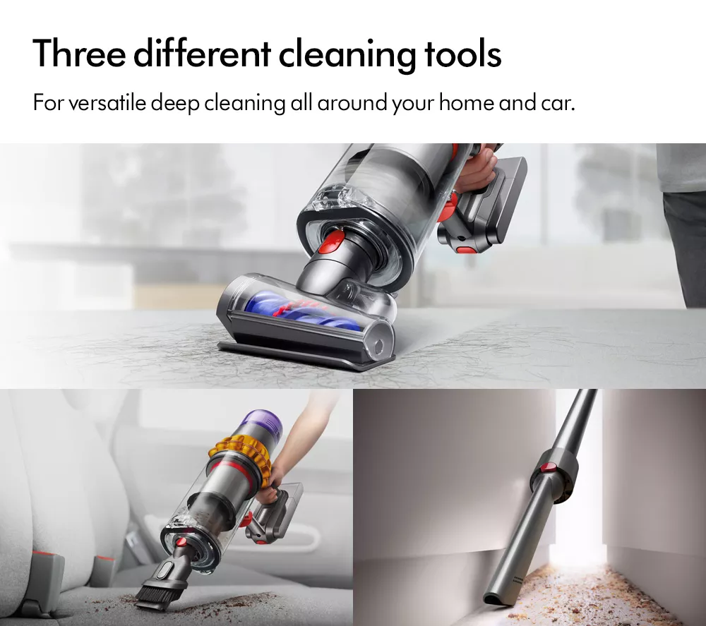 DYSON V15s Detect Submarine Cordless Vacuum Cleaner - Nickel & Yellow