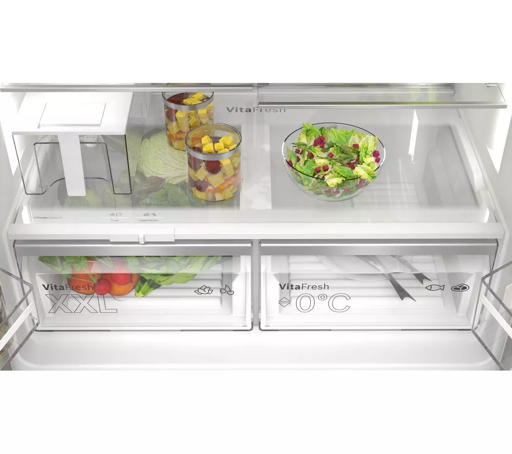 BOSCH Series 6 KFI96APEAG Fridge Freezer - Stainless Steel