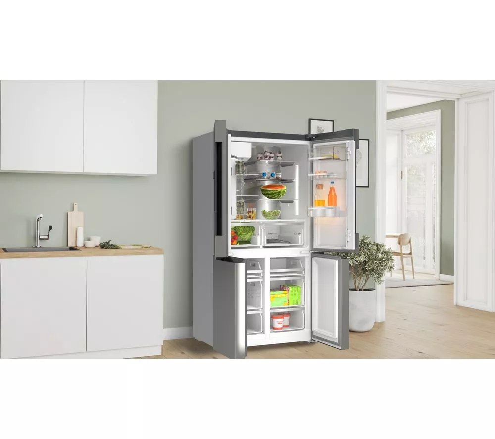 BOSCH Series 6 KFI96APEAG Fridge Freezer - Stainless Steel