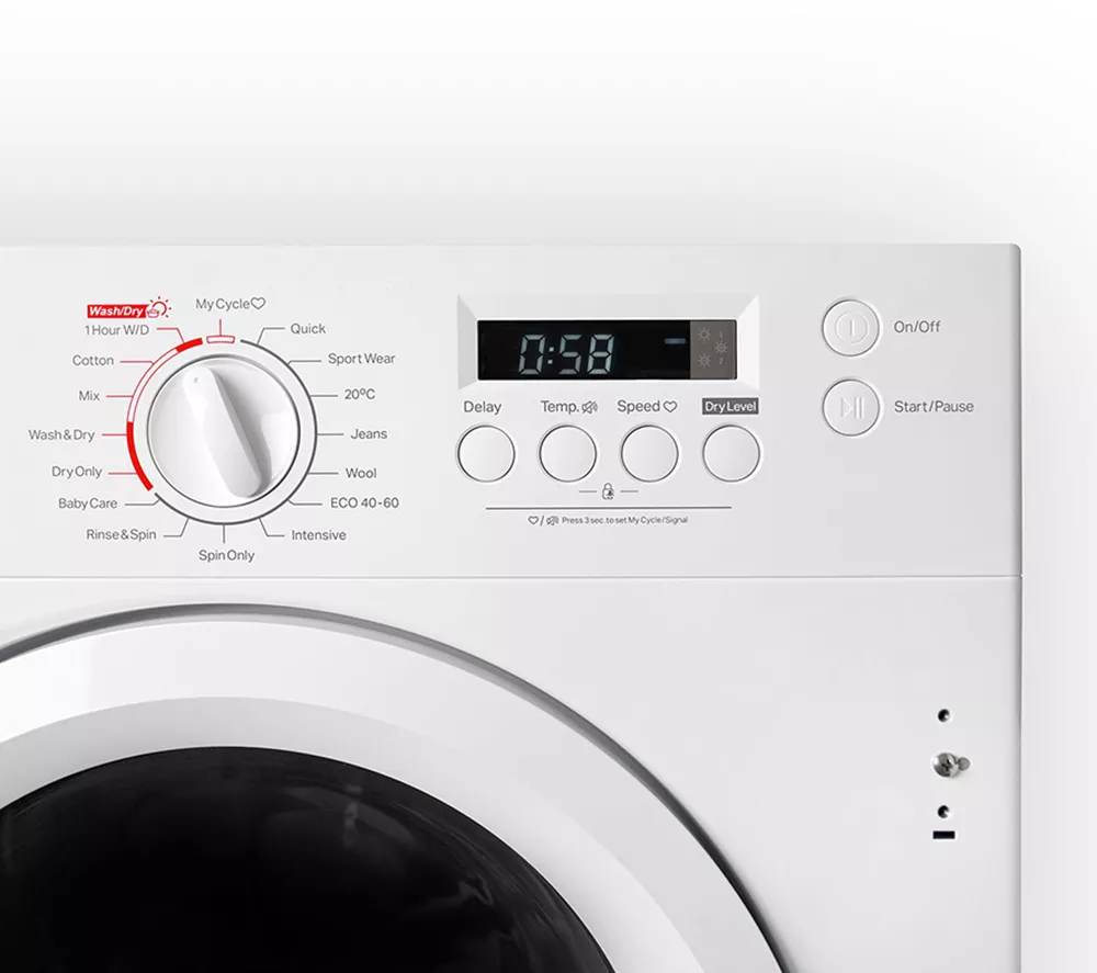 MONTPELLIER MIWD8614 Integrated 8 kg Washer Dryer