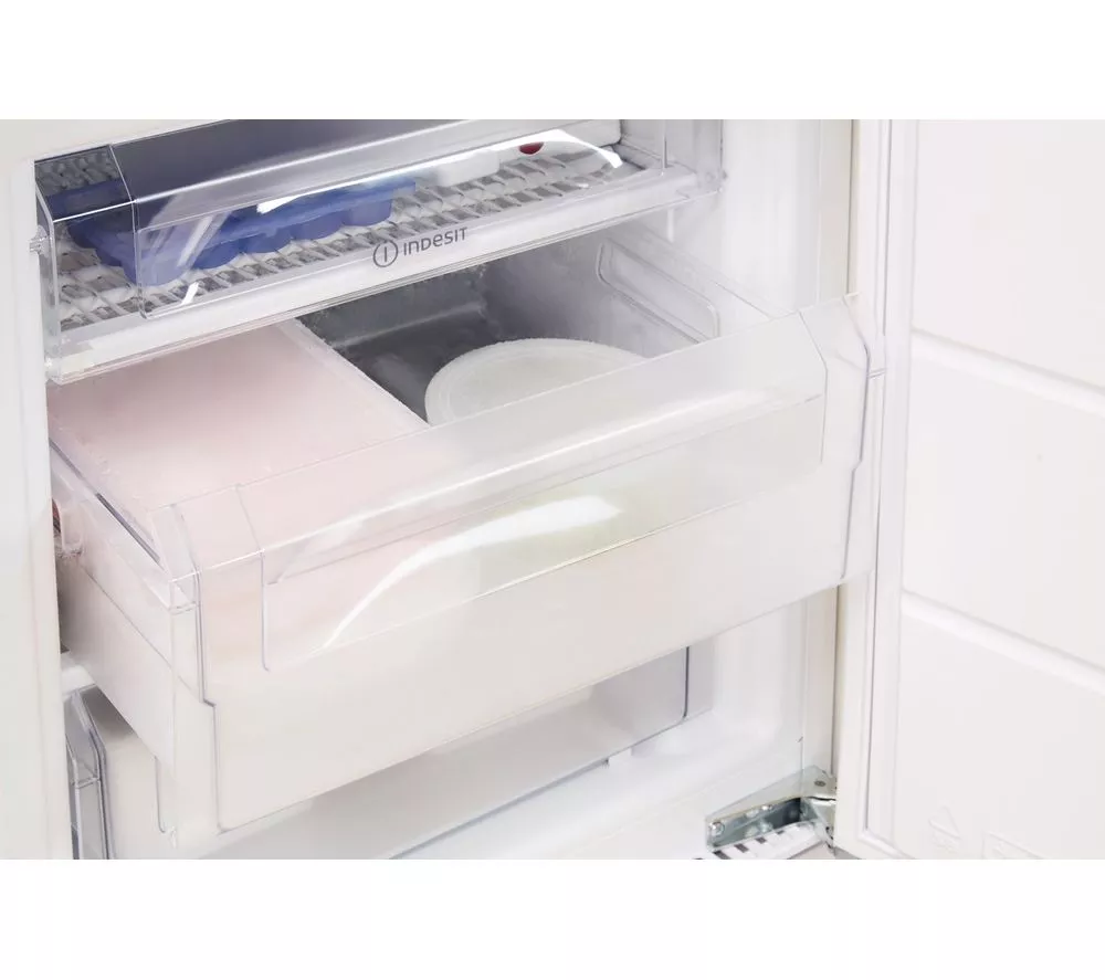 INDESIT Low Frost INBUFZ011.UK Integrated Undercounter Freezer - Fixed Hinge