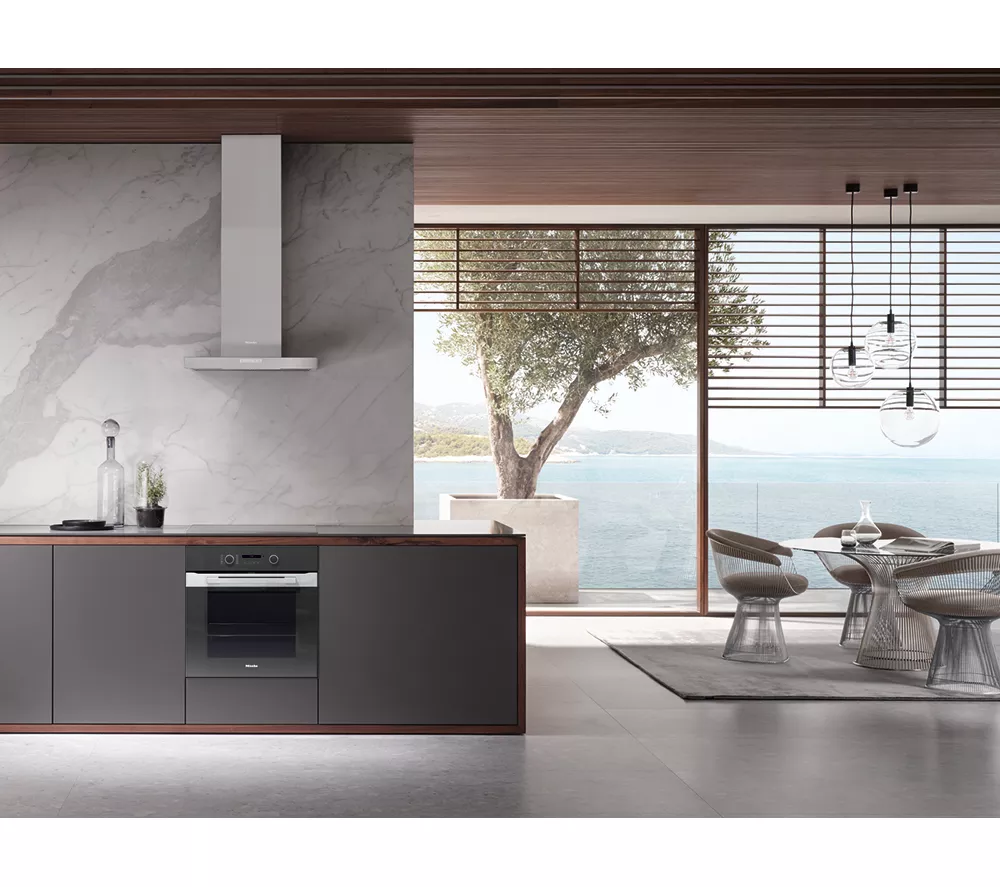 MIELE DAW1620 Chimney Cooker Hood - Stainless Steel