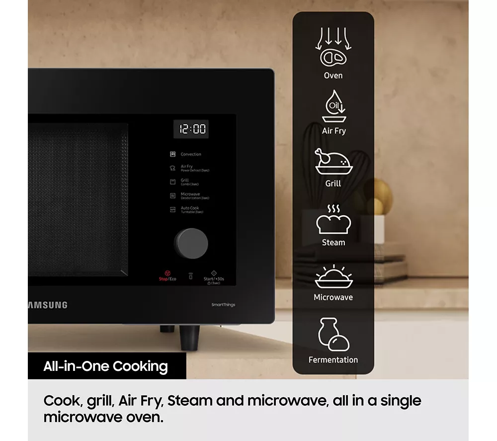 SAMSUNG MC32DB7746KCE3 Combination Microwave - Charcoal & Black