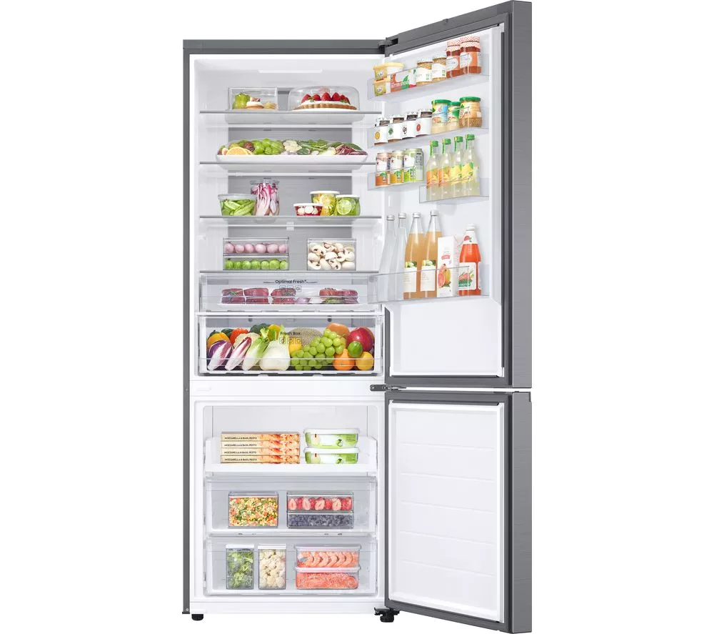 SAMSUNG Series 8 SpaceMax RB53DG703ES9EU 70/30 Smart Fridge Freezer - Silver