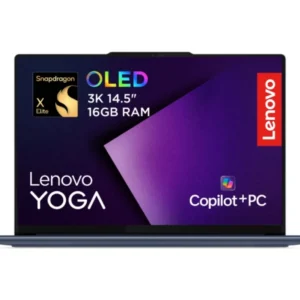 LENOVO Yoga Slim 7X 14" Laptop, Copilot+ PC - Snapdragon X Elite, 1 TB SSD, Cosmic Blue