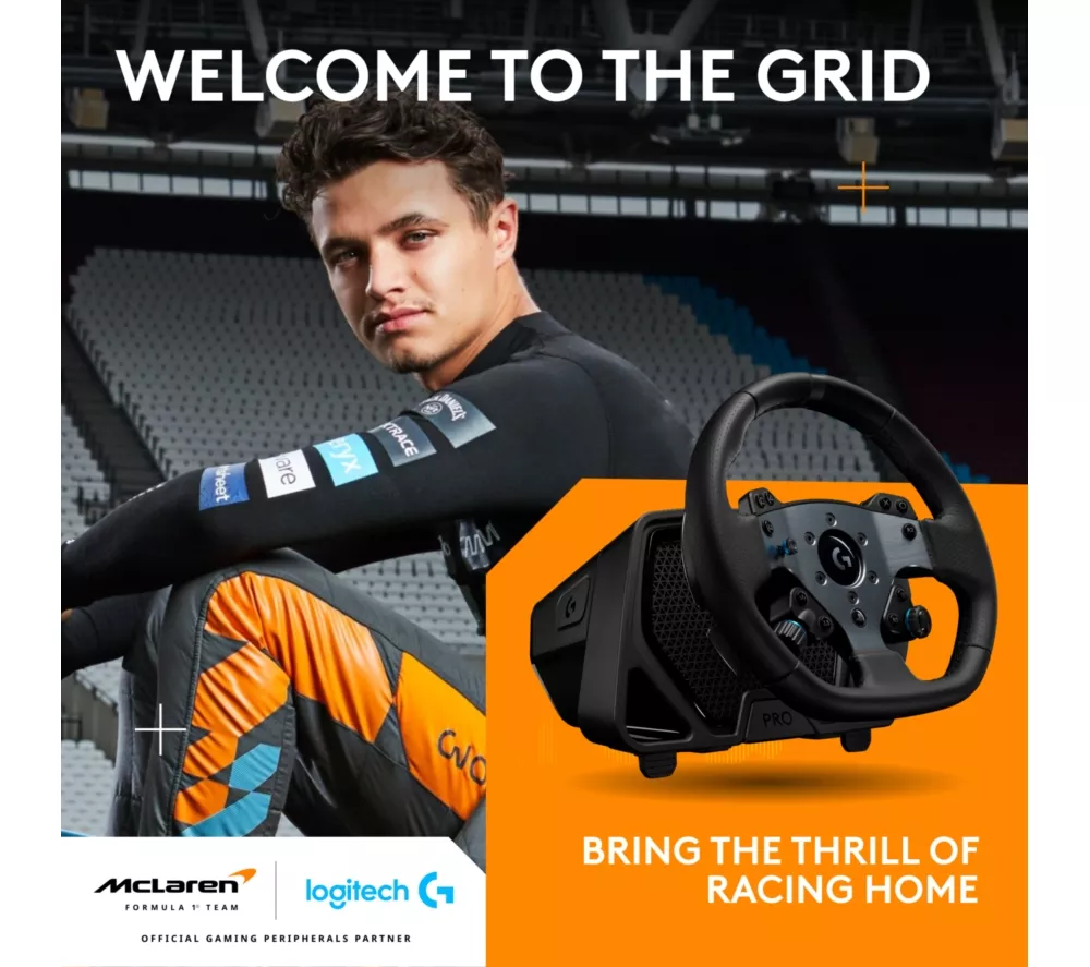 LOGITECH G Pro Racing Wheel for PC & PlayStation