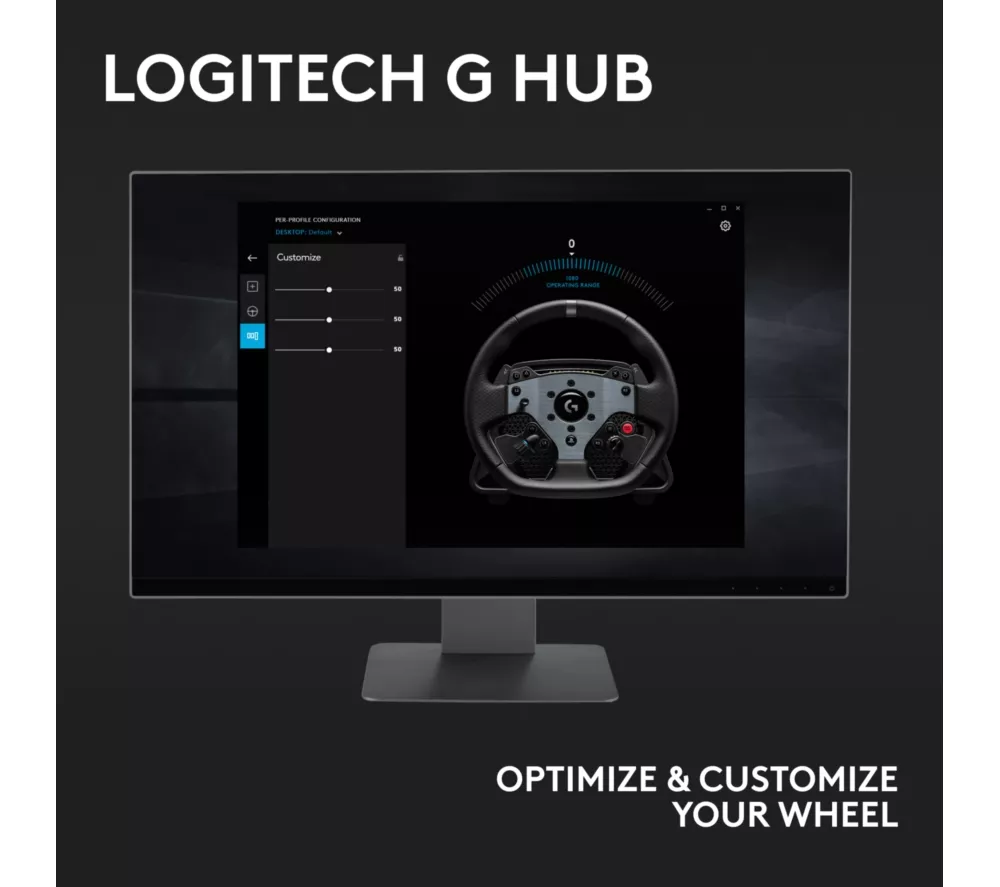 LOGITECH G Pro Racing Wheel for PC & PlayStation